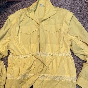 Puma long sleeve turns into a vest windbreaker/rain jacket.